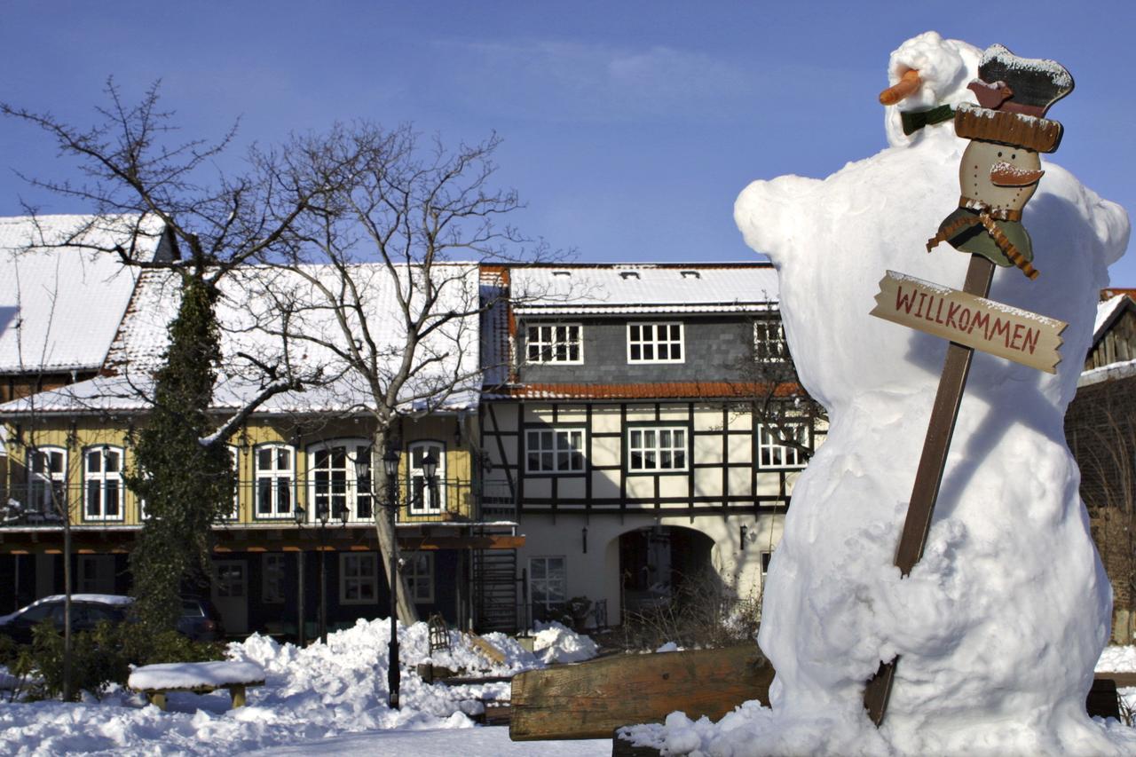 Hotel Am Anger Wernigerode Esterno foto
